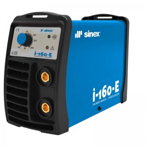 Equipo de soldadura para electrodos MMA Inverter SINEX i-160 E by SOLTER con maleta