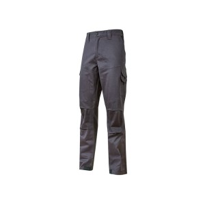 Pantalón de algodón elástico U-POWER GUAPO gris Grey Iron - ST211GI