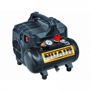 Compresor de Aire 1,5 HP 6 Litros NUAIR SILTEK Silencioso