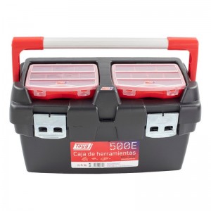 Caja Herramientas Vacía TAYG 50cm 27l mod.500E - Asa y Cierre Metal