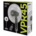 Ventilador de pie HABITEX VPR45 Ø 40 CM, con mando, 3 velocidades, 55W - 9013R35