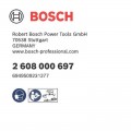 Bolsa de 20 litros de plástico para aspirador BOSCH GAS 12-25 PL (5 uds)