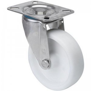 Rueda ALEX giratoria - 10ZVLI80-UT80 Poliamix inoxidable - 2-1325