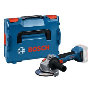 Miniamoladora a batería BOSCH GWS 18V-8 125mm en L-BOXX
