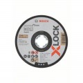 Disco de corte BOSCH X-LOCK para Inox, lata 10 unidades