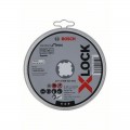 Disco de corte BOSCH X-LOCK para Inox, lata 10 unidades