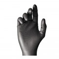 Guante desechable GRIPPAZ® de nitrilo ambidiestro, escamado, sin polvo - 580 JUBA