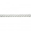 Cuerda de nylon mate cableada, blanca