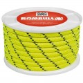 Cuerda de poliéster trenzada con alma, amarillo flúor