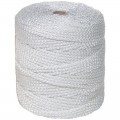 Bobina de cuerda de poliéster trenzada TR8, blanca
