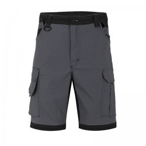 Bermuda VELILLA CANVAS STRETCH, gris/negro - 103029S