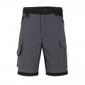 Bermuda VELILLA CANVAS STRETCH, gris/negro - 103029S