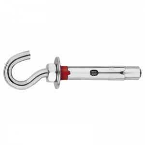 Anclaje metálico SINEX antigiro gancho CH ZINC