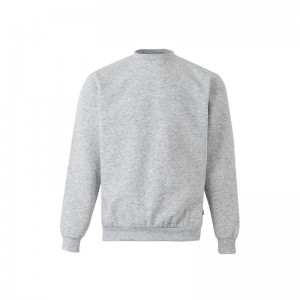 Sudadera VELILLA unisex, gris jaspeado - 105701