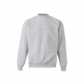 Sudadera VELILLA unisex, gris jaspeado - 105701