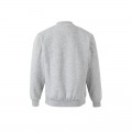 Sudadera VELILLA unisex, gris jaspeado - 105701