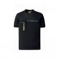 Camiseta manga corta termorregulada U-POWER CHRISTAL negro Black Carbon - FU248BC