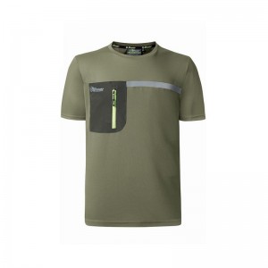 Camiseta manga corta termorregulada U-POWER CHRISTAL verde Burn Olive - U-POWER FU248BO