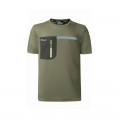 Camiseta manga corta termorregulada U-POWER CHRISTAL verde Burn Olive - U-POWER FU248BO