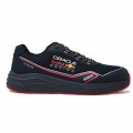 Zapato de seguridad SPARCO IMPULSE MILTON RedBull ESD S1PS SR FO HRO, Azul marino/Rojo