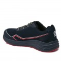Zapato de seguridad SPARCO IMPULSE MILTON RedBull ESD S1PS SR FO HRO, Azul marino/Rojo