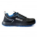 Zapato de seguridad SPARCO TRACTION SUZUKA ESD S1PS SR FO HRO, Negro / Azul claro