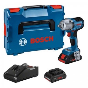 Atornillador de Impacto BOSCH GDS 18V-450 HC 1/2" 450Nm + 2x4.0Ah + Maleta