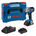 Atornillador de Impacto BOSCH GDS 18V-450 HC 1/2" 450Nm + 2x4.0Ah + Maleta